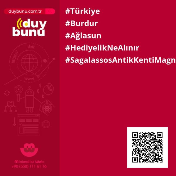 Sagalassos Antik Kenti Magneti › Hediyelik Ne Alınır | Ağlasun | Burdur