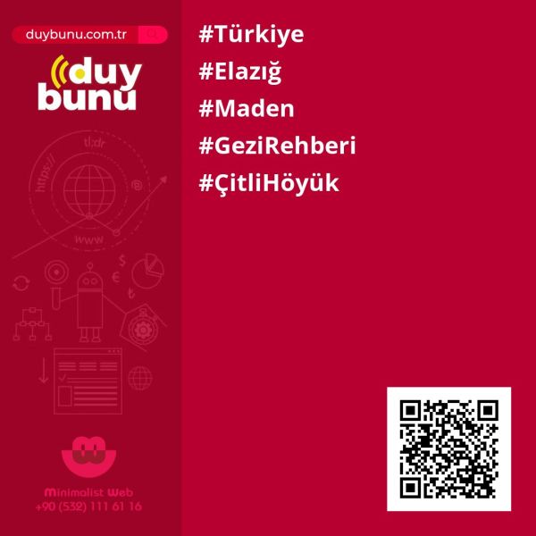 Çitli Höyük › Gezi Rehberi | Maden | Elazığ