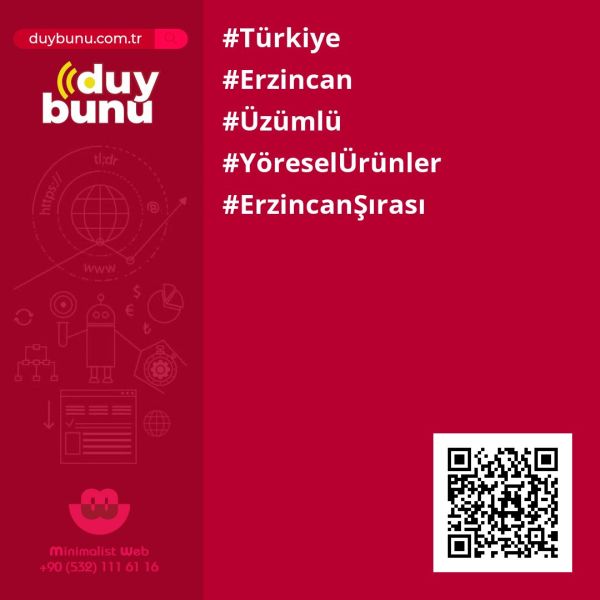 Erzincan Şırası › Yöresel Ürünler | Üzümlü | Erzincan