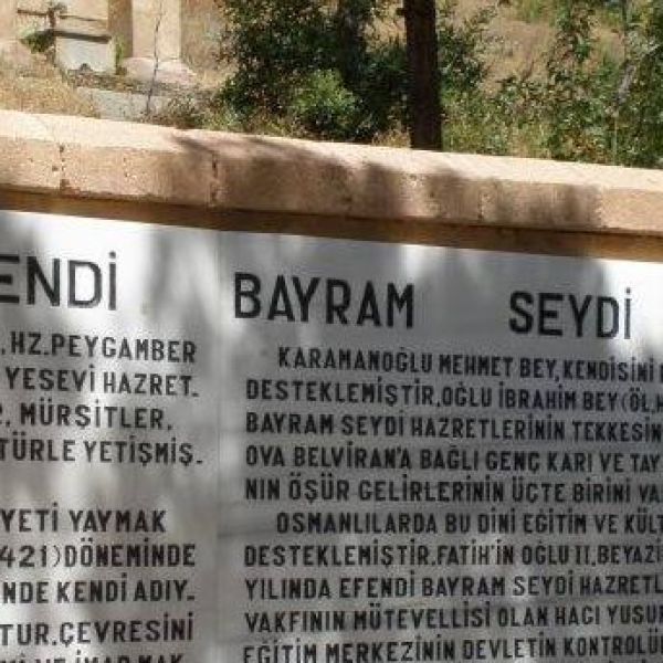 Bayram Seydi Veli Türbesi › Gezi Rehberi | Hadim | Konya