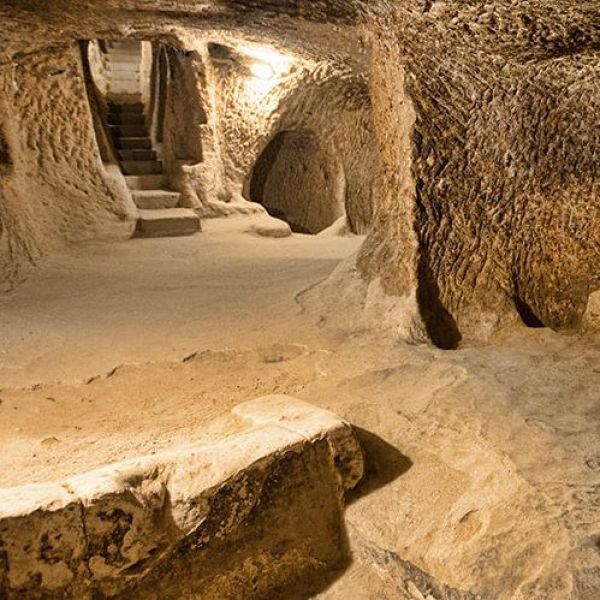 Kaymaklı Yeraltı Şehri › Gezi Rehberi | Merkez | Nevşehir